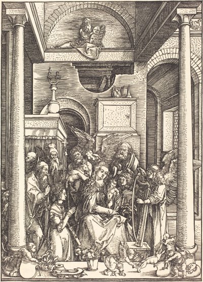 Die Verherrlichung der Jungfrau von Albrecht Dürer